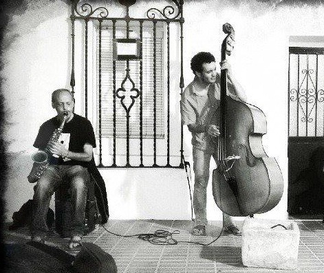 Carlos Bermúdez y Alejandro Ollero